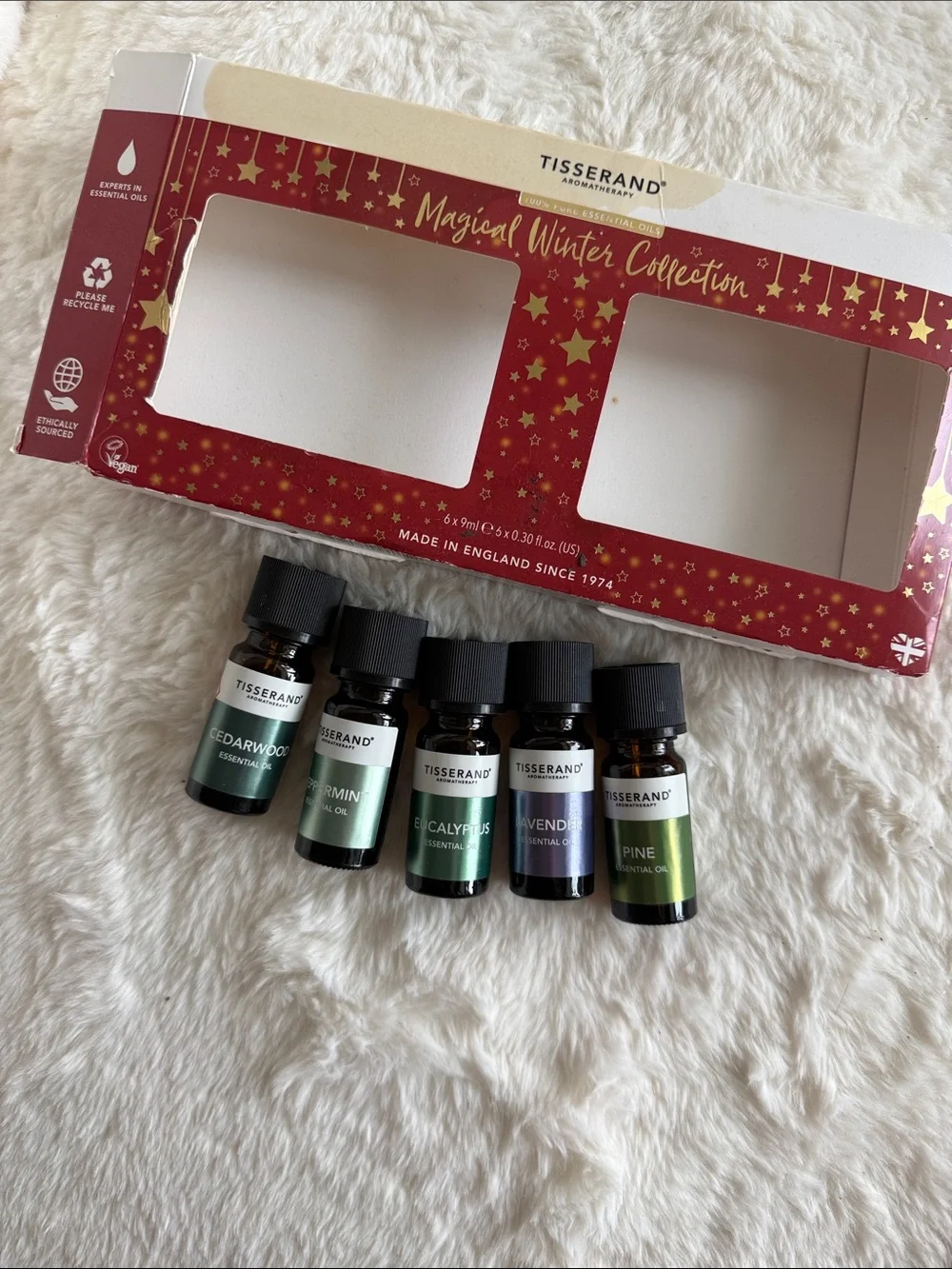Tisserand Aromatherapy Magical Winter Collection essential scented oils natural